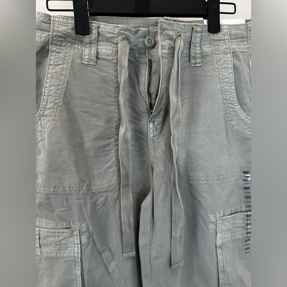 American Eagle High Rise Wide Leg Jogger Cargos Pants Size 000S - Picture 3 of 10